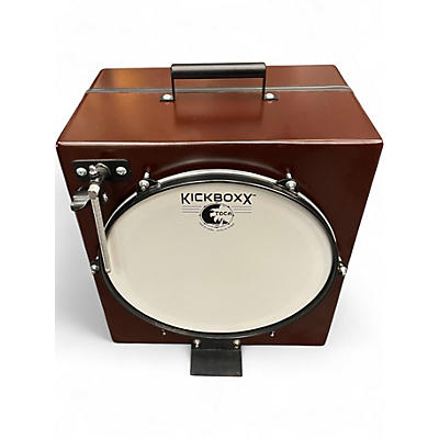 Used Toca 14in Kickboxx Suitcase Mahogany Drum