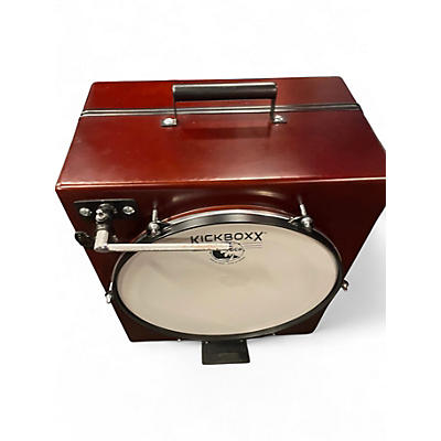 Used Toca 3 Piece KICKBOX Brown Drum Kit