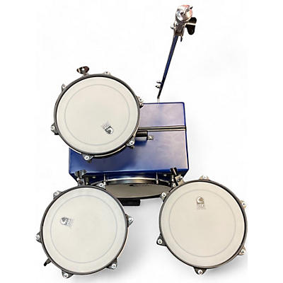 Used Toca 4 Piece Kickboxx Pro Blue Drum Kit