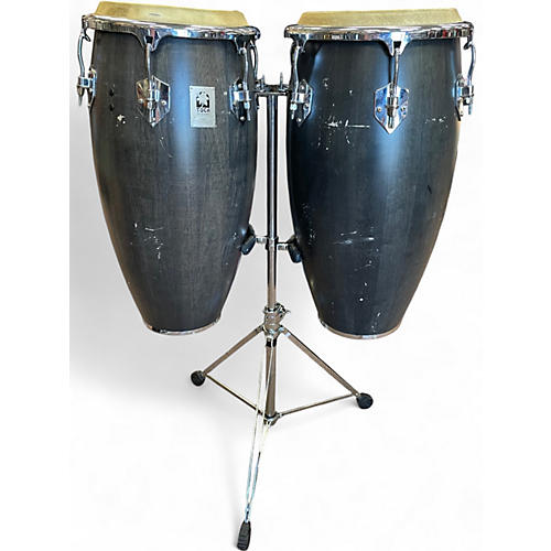 Used Toca CUSTOM DELUXE 2 CONGO SET WITH STAND