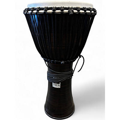 Used Toca SPUN COPPER TPDJHSR12 Djembe