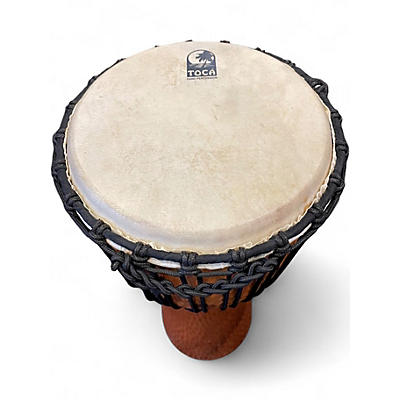 Used Toca TSSDJ-MC 10 in. Medium Street Series Rope Tuned Mahogany Dje Djembe