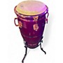 Used Toca Toca Eric Velez Signature Series Conga Rojo Arandano Glitter 11 in. Conga