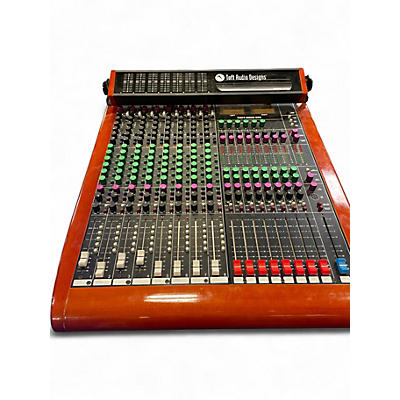 Used Toft Audio Designs ATB-08M 8 Channel Mixer w/ Meter Bridge Powered Mixer