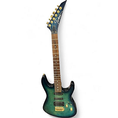 Used Tokai JSR Blue Burst Solid Body Electric Guitar