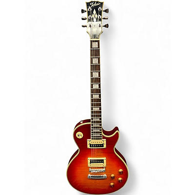 Used Tokai Love Rock Cherry Sunburst Solid Body Electric Guitar