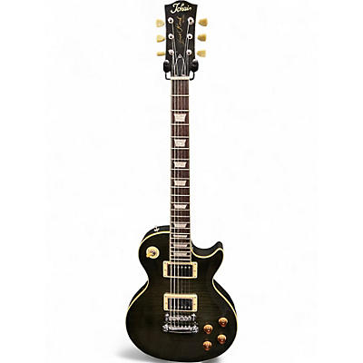 Used Tokai Love Rock Trans Black Solid Body Electric Guitar