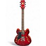 Used Tokai UES SERIES 335 STYLE LEFT HANDED RED Hollow Body Electric Guitar RED