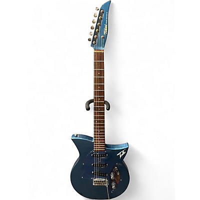 Used Tokai WOODY II Blue Solid Body Electric Guitar
