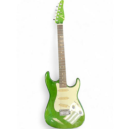 Used Tom Anderson CLASSIC Trans Green Solid Body Electric Guitar Trans Green