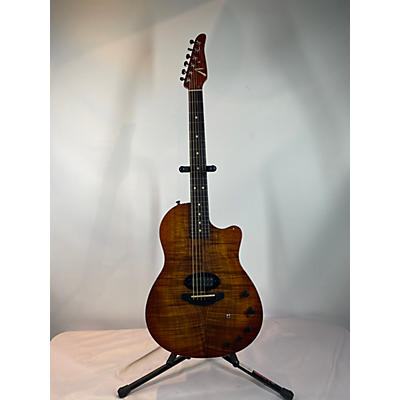 Used Tom Anderson Crowdster Plus Koa Solid Body Electric Guitar