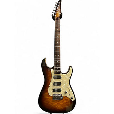 Used Tom Anderson Drop Top Classic Tobacco Burst Solid Body Electric Guitar
