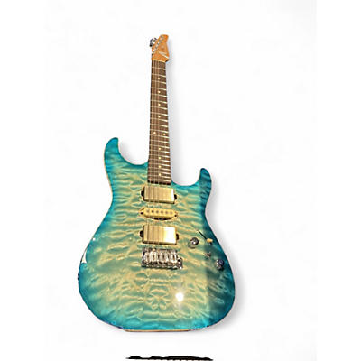 Used Tom Anderson Drop Top Natural Bora Burst Solid Body Electric Guitar