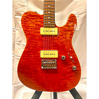 Tom Anderson Used Tom Anderson Drop Top TRANSPARENT ORANGE Solid Body Electric Guitar