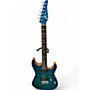 Used Tom Anderson Drop Top Trans Blue Solid Body Electric Guitar Trans Blue