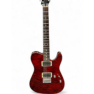 Used Tom Anderson Hollow Cobra Cajun Red Solid Body Electric Guitar
