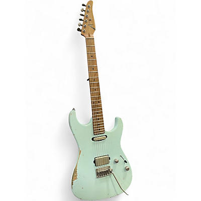 Used Tom Anderson Pro-Am Sonic Blue Solid Body Electric Guitar