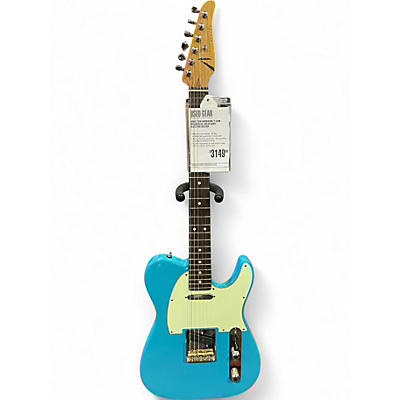 Used Tom Anderson T Icon Miami Blue Solid Body Electric Guitar