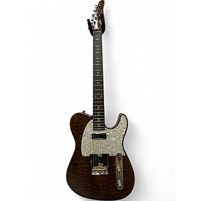 Used Tom Anderson TOP T ICON Tiger Eye Solid Body Electric Guitar