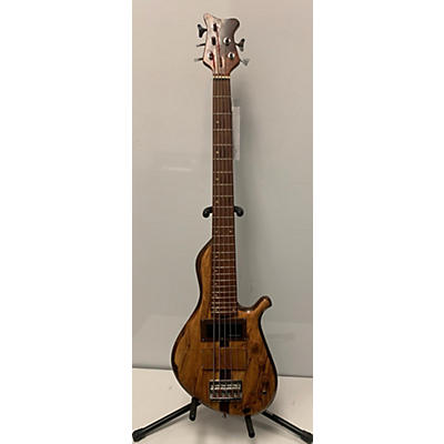 Used Tom Martinson Fat 5 Natural Electric Bass Guitar