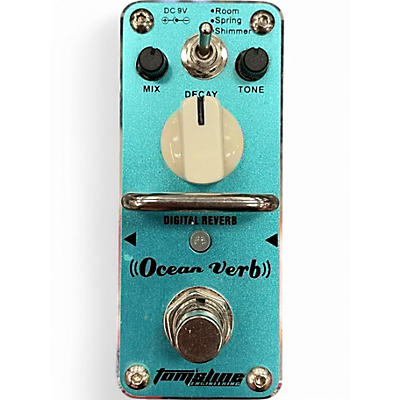 Used Tomsline Engineering Ocean Verb Effect Pedal