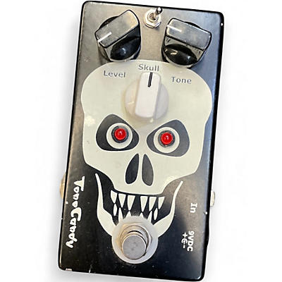Used Tone Candy Skull Overdrive Effect Pedal