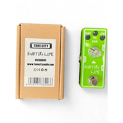 Used Tone City Kaffir Lime Effect Pedal