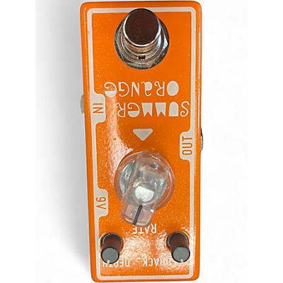 Used Tone City SUMMER ORANGE Effect Pedal