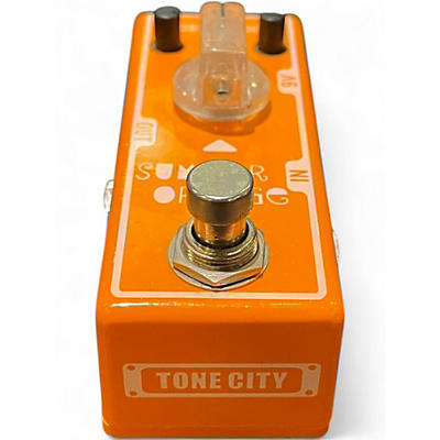 Used Tone City SUMMER ORANGE Effect Pedal