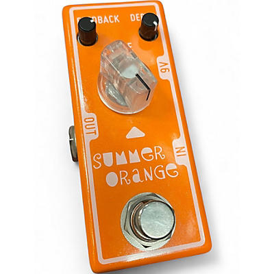 Used Tone City SUMMER ORANGE Effect Pedal