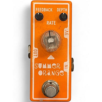 Used Tone City SUMMER ORANGE OVERDRIVE Effect Pedal