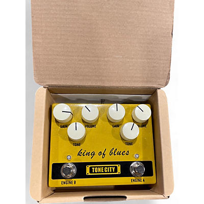 Used Tone City king of blues Effect Pedal