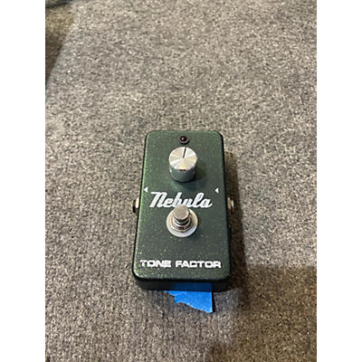 Used Tone Factor Nebula Green Sparkle Effect Pedal