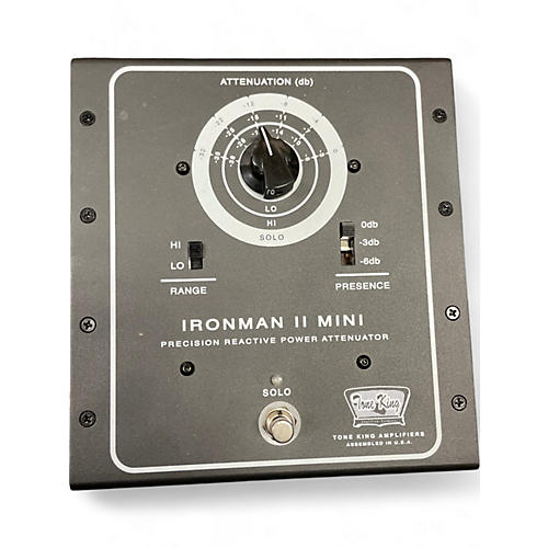 Used Tone King Ironman II Mini Precision Reactive Power5 Attenuator Pedal