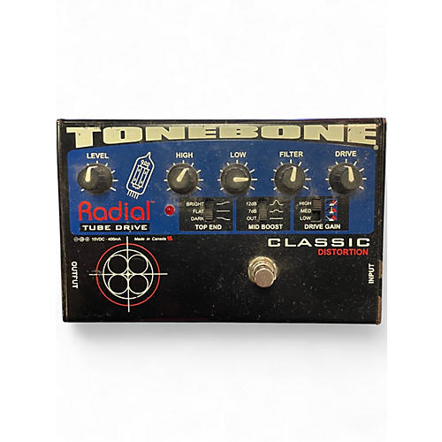 Used Tonebone RADIAL TUBE DRIVE Effect Pedal