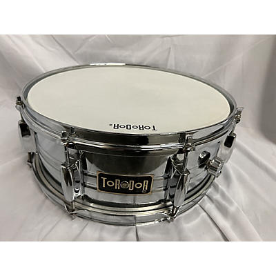 Used Tordor 5.5X14 MIJ Snare Drum Steel