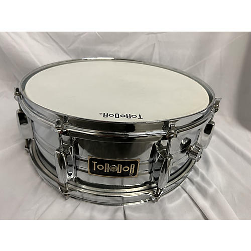 Used Tordor 5.5X14 MIJ Snare Drum Steel Steel 10