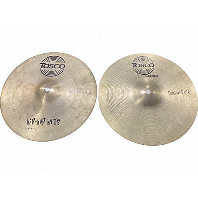 Used Tosco 13in Hip Hop Hats Pair Cymbal