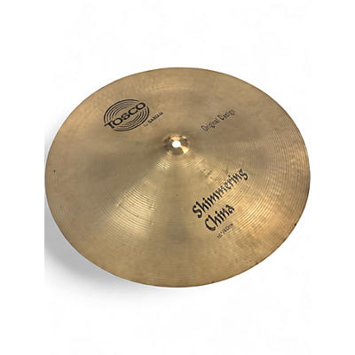 Used Tosco 16in SHIMMERING CHINA Cymbal
