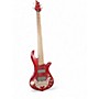 Used Traben ARRAY LIMITED TRANS RED Electric Bass Guitar TRANS RED