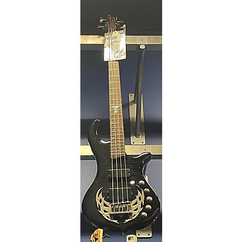 Traben Used Traben Array 4 Trans Black Electric Bass Guitar Trans Black