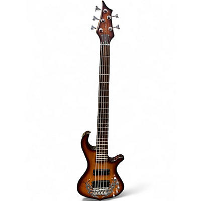 Used Traben Array Limited Sunburst Electric Bass Guitar