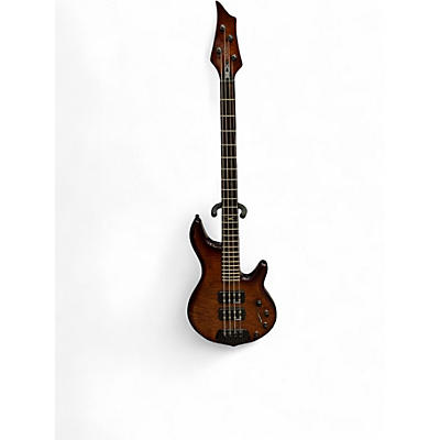 Used Traben CHAOS CORE Brown Sunburst Electric Bass Guitar