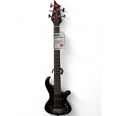 Traben Used Traben array limited dark red burst Electric Bass Guitar