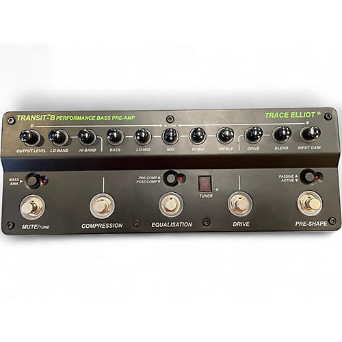 Used Trace Elliot TRANSIT B PEROFORMANCE BASS PREAMP Bass Effect Pedal