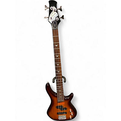 Used Tradition B100 Sunburst Electric Bass Guitar