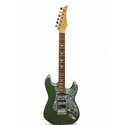 Used Tradition S STYLE Metallic Green Solid Body Electric Guitar
