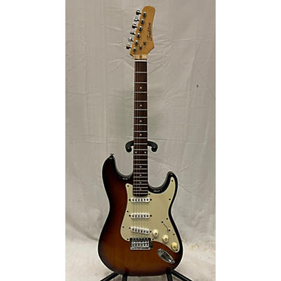 Tradition Used Tradition S Style Sunburst Solid Body Electric Guitar