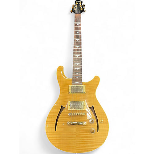 Used Tradition Semi-Hollow Natural Hollow Body Electric Guitar Natural
