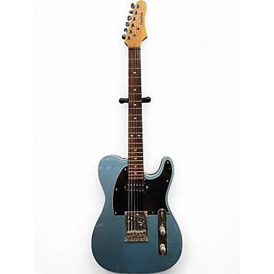 Used Tradition TELE Ice Blue Metallic Solid Body Electric Guitar